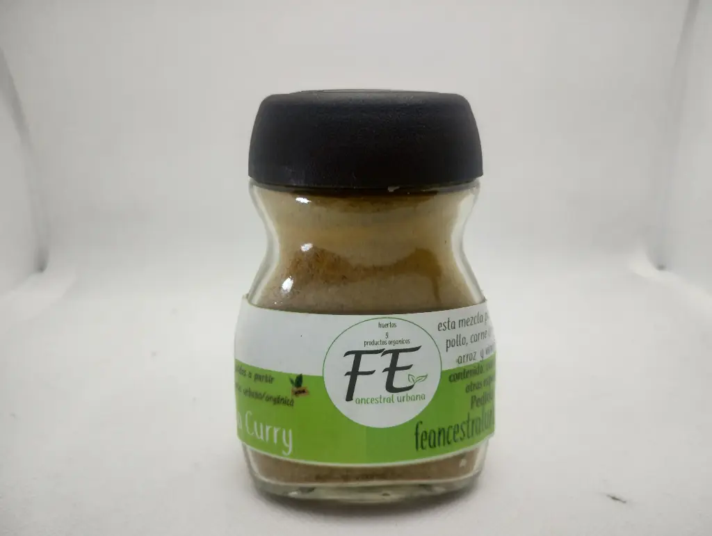 [MZKSPC_17] Mezcla Curry Frasco Mediano