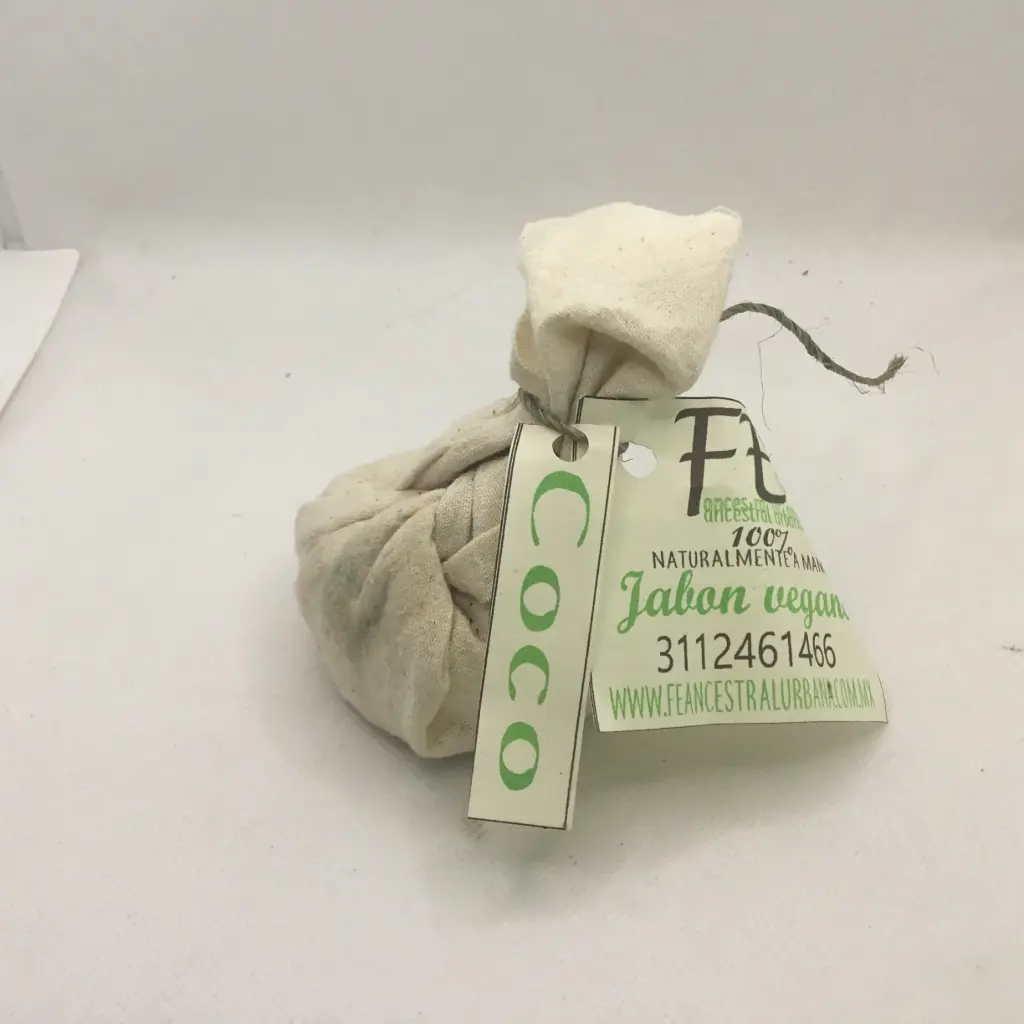 Jabón Vegano de Coco con Aceites Esenciales