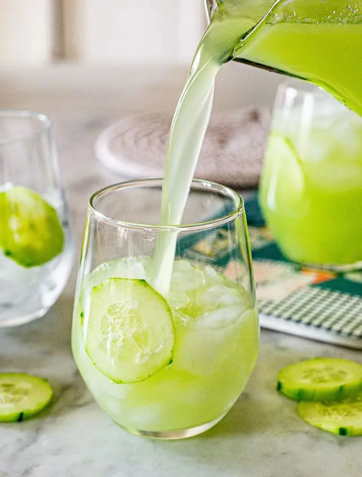 Bebida Preparada: Pepino Menta Chico