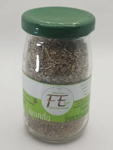 [MZKSLT_07] Sal de Mar con Lavanda Frasco Cristal Grande