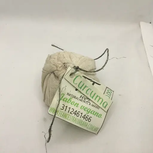 [JBNHRB_05] Jabón vegano de Cúrcuma